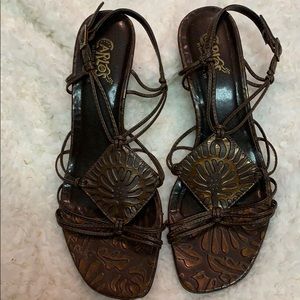 Carlos Brown Sandals